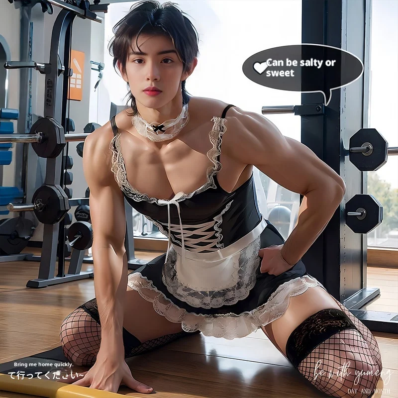 Sexy Underwear For Boys Mens Special Sexy Bed Tease No Need To Take Off Valet Uniform Male Clothes Maid Outfit
Sexy Underwear For Boys Mens Special Sexy Bed Tease No Need To Take Off Valet Uniform Male Clothes Maid Outfit