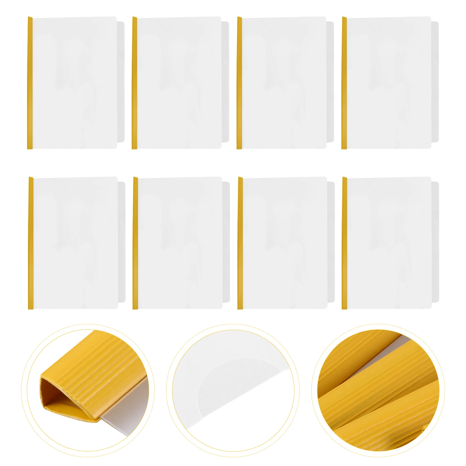 10 Pcs Plastic Folders File Storage Clamps Office Rod Document A4 Test Paper Clips for Files Transparent
10 Pcs Plastic Folders File Storage Clamps Office Rod Document A4 Test Paper Clips for Files Transparent