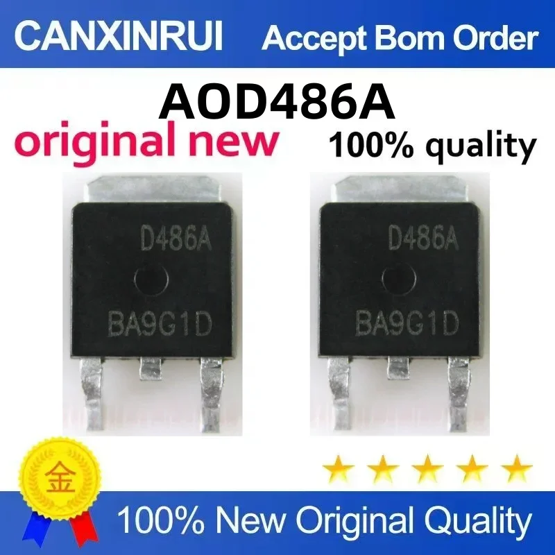 (5-100 pieces) New AOD486A D486A TO-252
(5-100 pieces) New AOD486A D486A TO-252