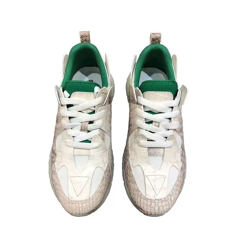 2023 new arrival Fashion Crocodile Skin causal shoes men,male Genuine leather Sneaker pdd94
2023 new arrival Fashion Crocodile Skin causal shoes men,male Genuine leather Sneaker pdd94