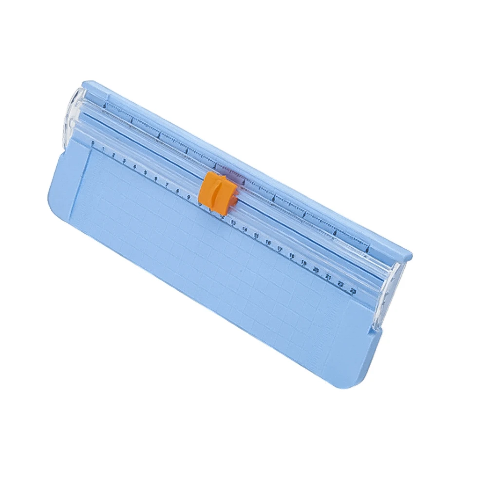 Mini Paper A5 Size Sky Blue Blade Trimmer Craft Tool Miniature Easy Use Slide Cutting Office Electronic
Mini Paper A5 Size Sky Blue Blade Trimmer Craft Tool Miniature Easy Use Slide Cutting Office Electronic