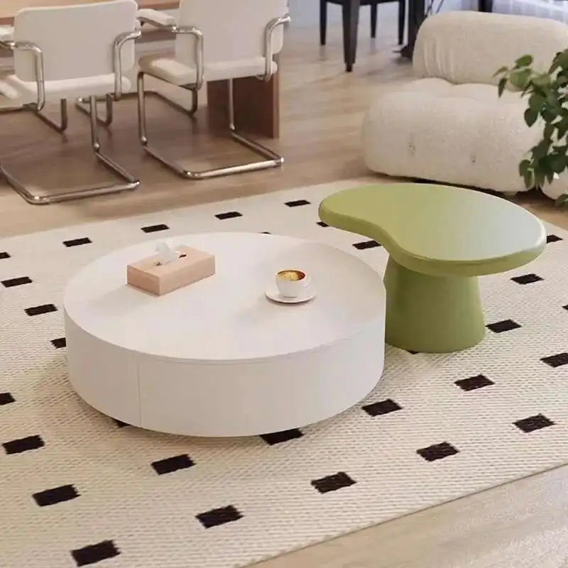 Simple Round Coffee Tables Modern Design Glam Nordic Side Table Aesthetic Luxury Stoliki Kawowe Living Room Furniture
Simple Round Coffee Tables Modern Design Glam Nordic Side Table Aesthetic Luxury Stoliki Kawowe Living Room Furniture