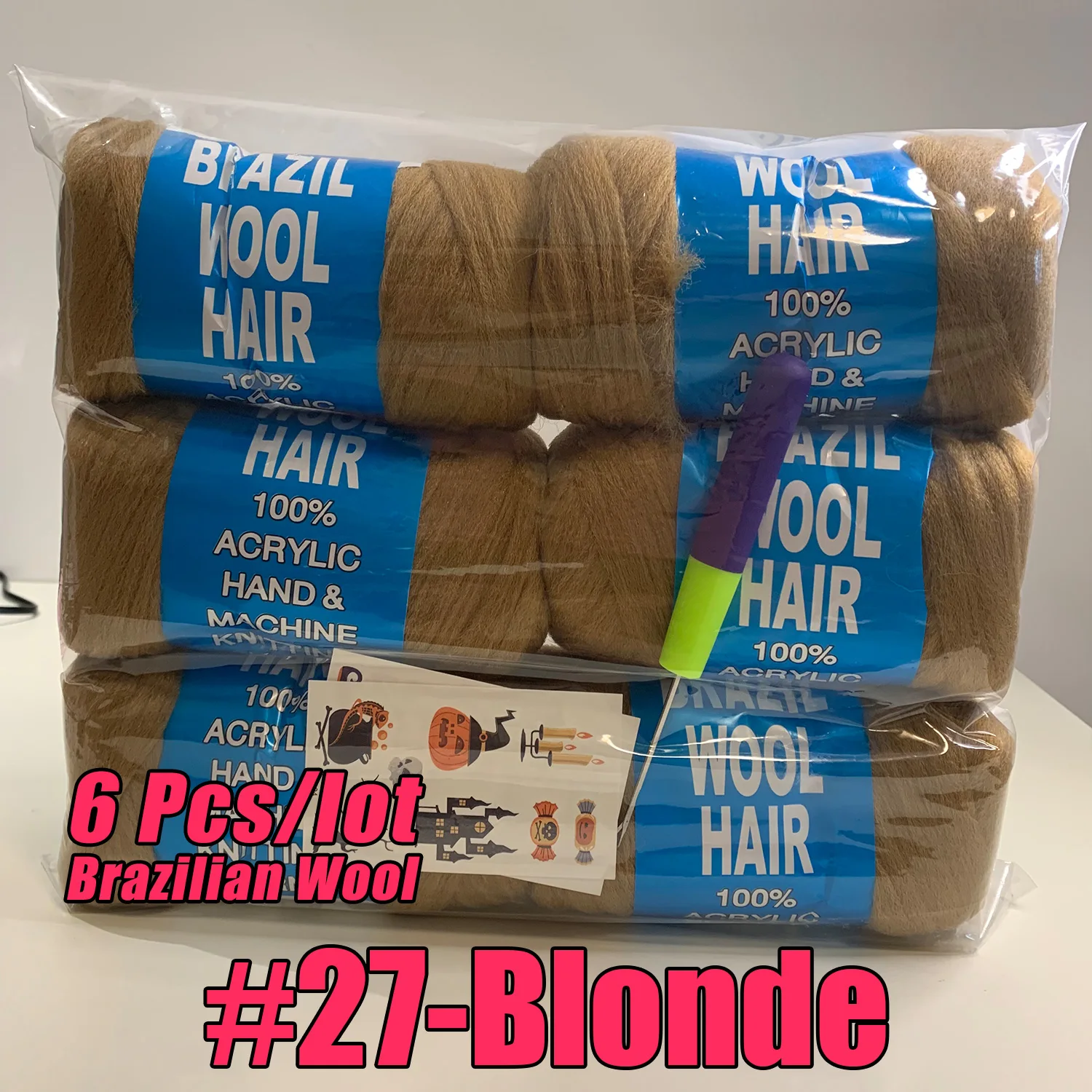 15m Long Soft African Brazilian Wool Eco-Friendly Synthetic Hair Extensions for Braiding Hair Pre stretched, Ideal for Women's
15m Long Soft African Brazilian Wool Eco-Friendly Synthetic Hair Extensions for Braiding Hair Pre stretched, Ideal for Women's
