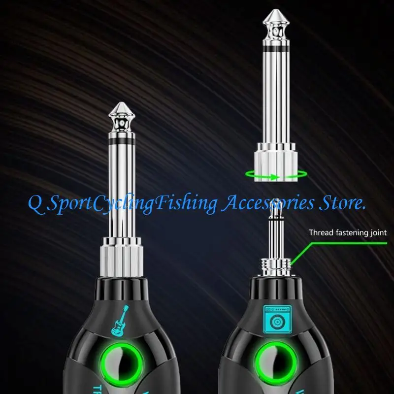 Guitar Wireless System 6Hours Runtime Guitar Transmitter Receiver Rechargeable
Guitar Wireless System 6Hours Runtime Guitar Transmitter Receiver Rechargeable