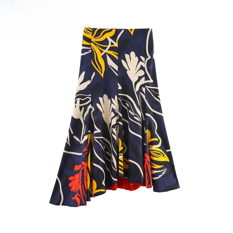 ZBZR Spring New Faionable Ele Floral Print Midi Skirt Women's High Waist A-Line Stand Fit Polyester Fiber Midi Skirt
ZBZR Spring New Faionable Ele Floral Print Midi Skirt Women's High Waist A-Line Stand Fit Polyester Fiber Midi Skirt