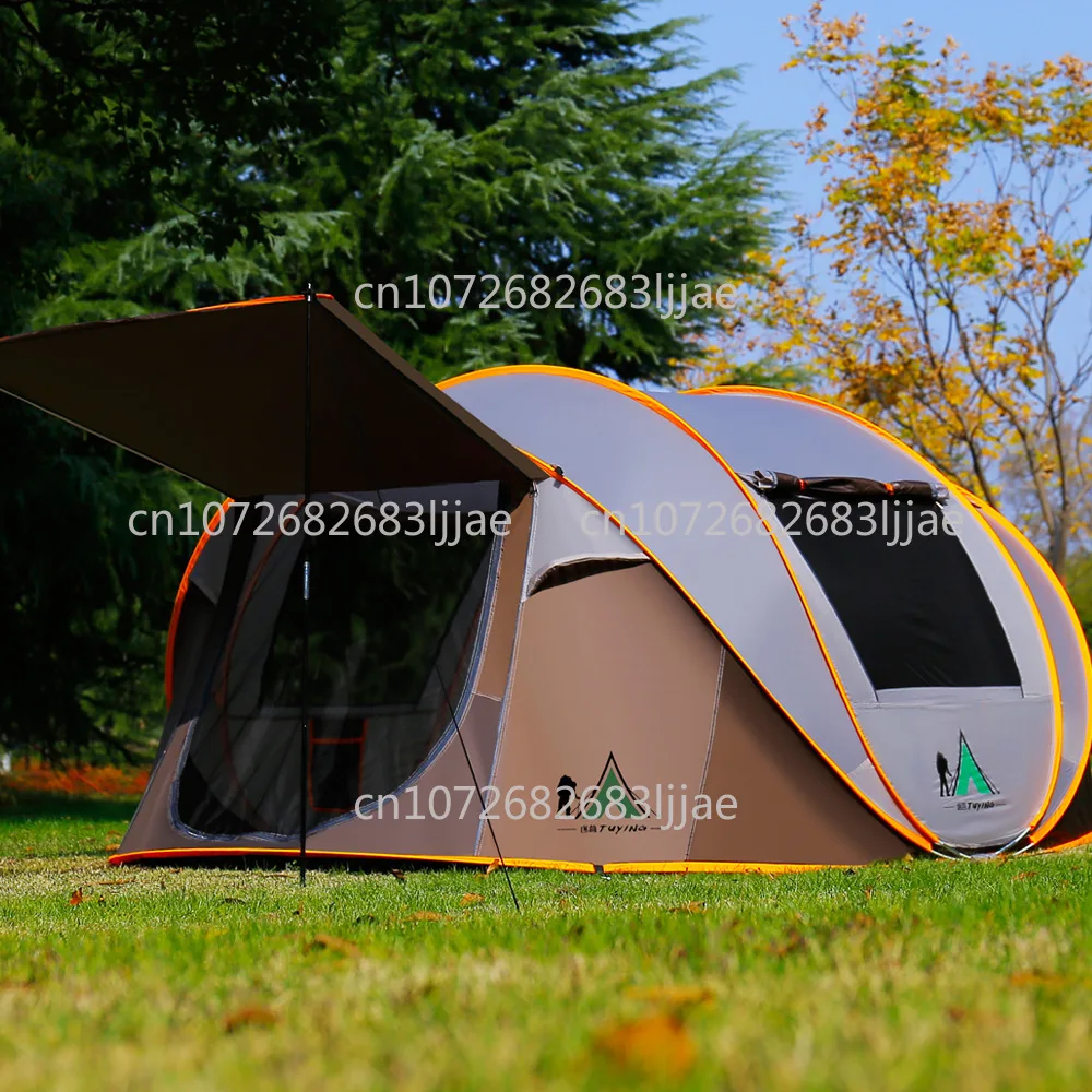 Full-Automatic Instant Unfold Outdoor Pop up Tent Rain-Proof Ultralight Portable Dampproof Family Camping Tents for Tourism
Full-Automatic Instant Unfold Outdoor Pop up Tent Rain-Proof Ultralight Portable Dampproof Family Camping Tents for Tourism