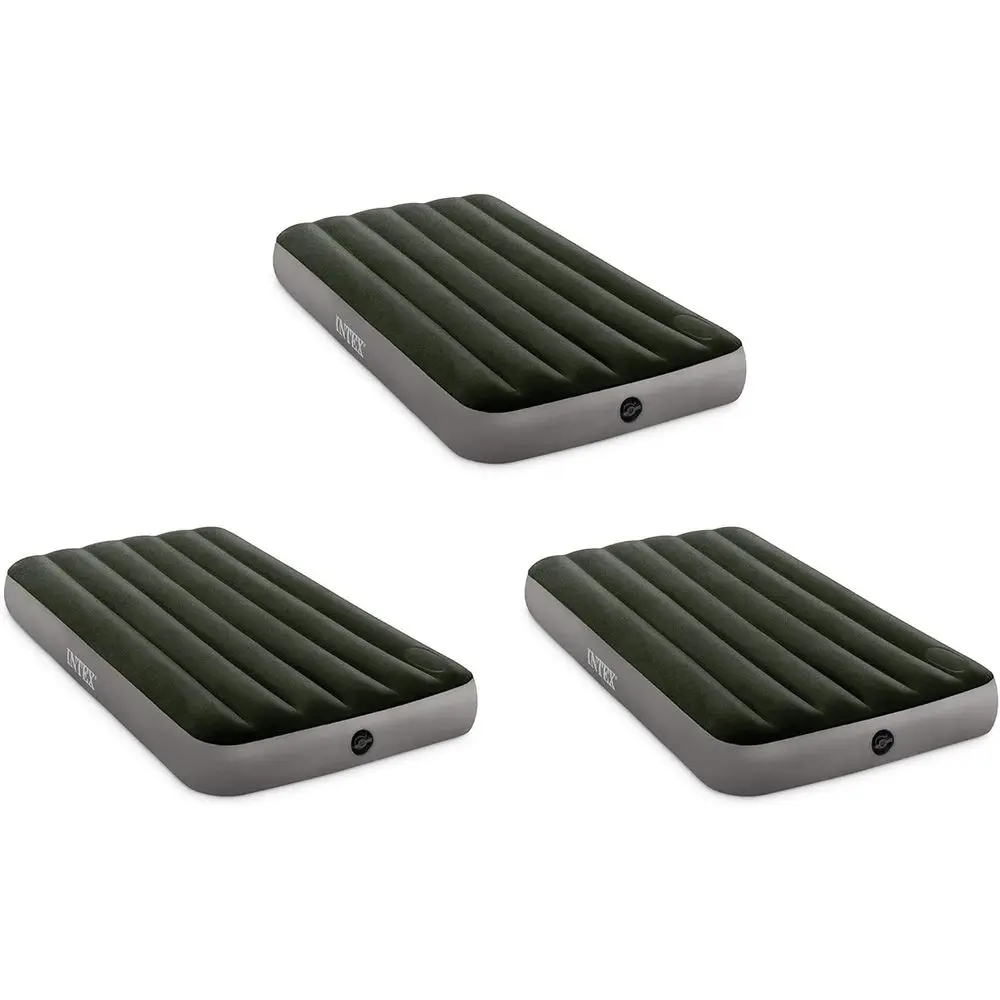 3 Pack Standard Queen Airbed Downy Portable Inflatable Bed Foot Pump Carry Bag
3 Pack Standard Queen Airbed Downy Portable Inflatable Bed Foot Pump Carry Bag