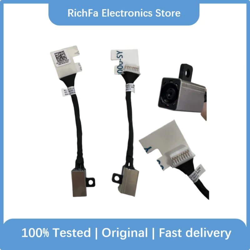 DC Power Jack cable For Dell Latitude 3410 3510 E3510 E3410 laptop DC-IN Charging Flex Cable 450.0KD00.0041 0N8R4T
DC Power Jack cable For Dell Latitude 3410 3510 E3510 E3410 laptop DC-IN Charging Flex Cable 450.0KD00.0041 0N8R4T