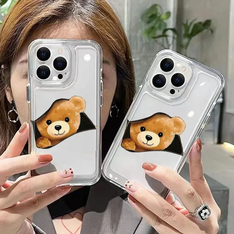 A Cute Drawing OF Bear Wearing A Hat Designed Phone Case For iPhone 16 15 14 Plus 13 16 17 12 11 14 Pro MAX 17 Air 16E Cover
A Cute Drawing OF Bear Wearing A Hat Designed Phone Case For iPhone 16 15 14 Plus 13 16 17 12 11 14 Pro MAX 17 Air 16E Cover