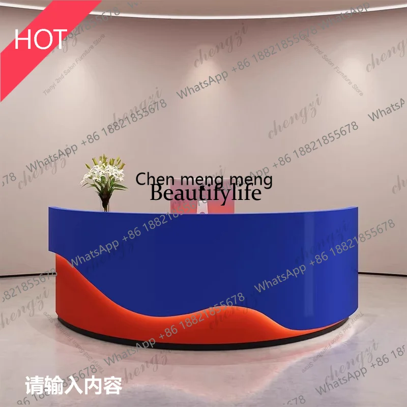 A51 Nordic Simple Cashier Counter Modern High-End Company Reception Desk Medical Beauty Dental Clinic Office Furniture pulpitos
A51 Nordic Simple Cashier Counter Modern High-End Company Reception Desk Medical Beauty Dental Clinic Office Furniture pulpitos