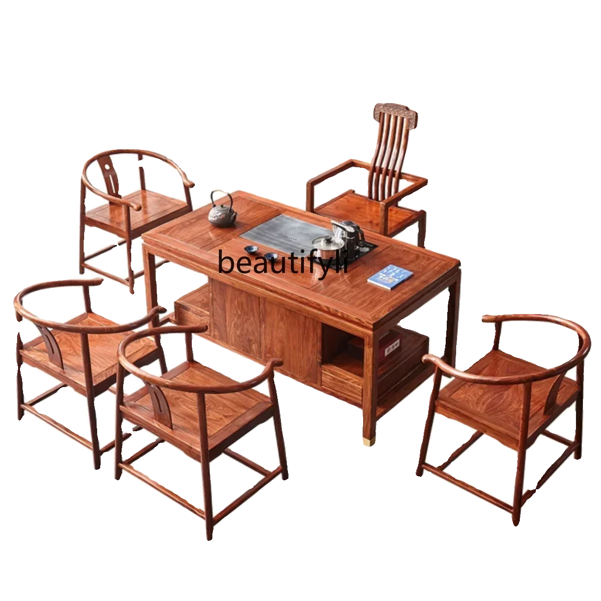 Chinese Style Rosewood Pterocarpus Erinaceus Poir. Log Kung Fu Tea Making Table All Solid Wood Simple Coffee Table
Chinese Style Rosewood Pterocarpus Erinaceus Poir. Log Kung Fu Tea Making Table All Solid Wood Simple Coffee Table