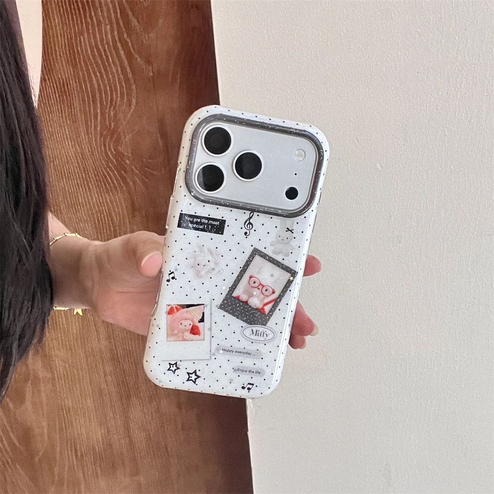 Cute Miffy Rabbit Glitter Phone Case for iPhone 15 16 17 16 Pro 17 Max 15 Pro Max Funda Fashion Polka Dots Shockproof Case Cover
Cute Miffy Rabbit Glitter Phone Case for iPhone 15 16 17 16 Pro 17 Max 15 Pro Max Funda Fashion Polka Dots Shockproof Case Cover