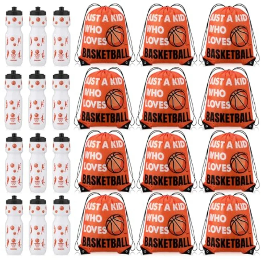 Basketball Party Favors Pack Basketball Bags and Water Bottle Set Drawstring Bags Bulk Gift Goodie Treat Bag oz Water Bottle Cu
Basketball Party Favors Pack Basketball Bags and Water Bottle Set Drawstring Bags Bulk Gift Goodie Treat Bag oz Water Bottle Cu