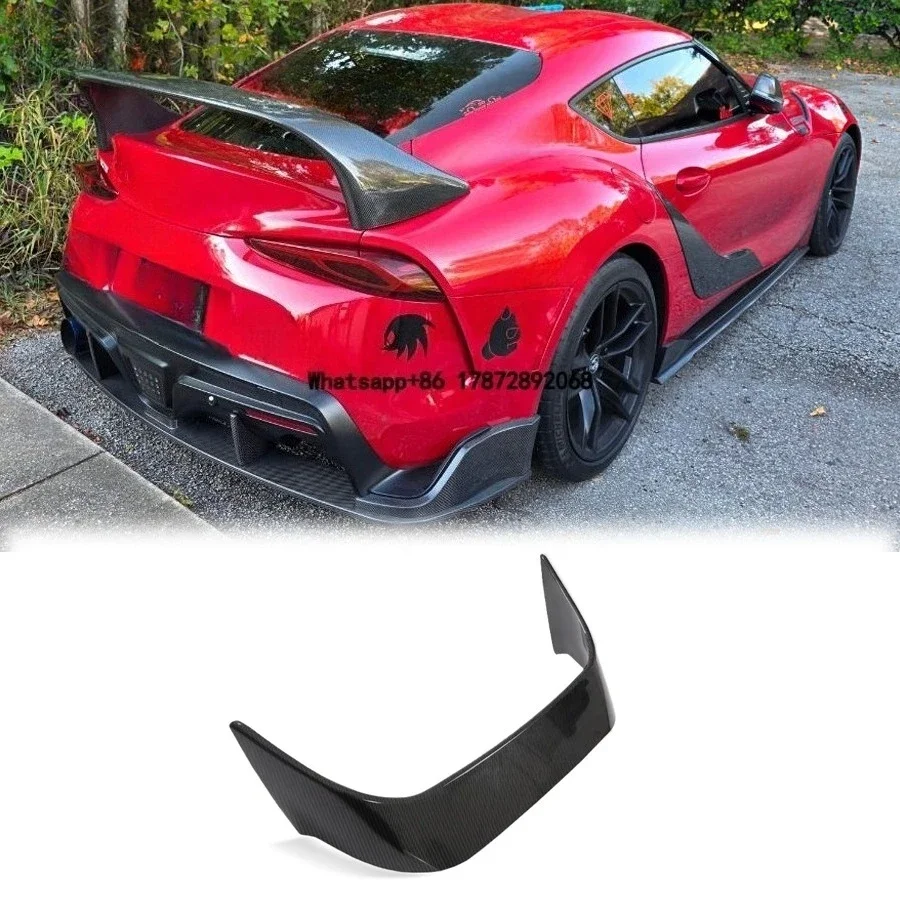 High quality For Gr Supra A90 A91 Mk5 Carbon Fiber MB Style Rear Wing Spoiler Lip Wings Body Kit Car Accessories
High quality For Gr Supra A90 A91 Mk5 Carbon Fiber MB Style Rear Wing Spoiler Lip Wings Body Kit Car Accessories