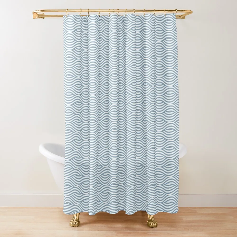 Kaiyō in Glacier Blue // Japanese Collection Shower Curtain Waterproof Fabric Shower Elegant Bathroom Curtain
Kaiyō in Glacier Blue // Japanese Collection Shower Curtain Waterproof Fabric Shower Elegant Bathroom Curtain