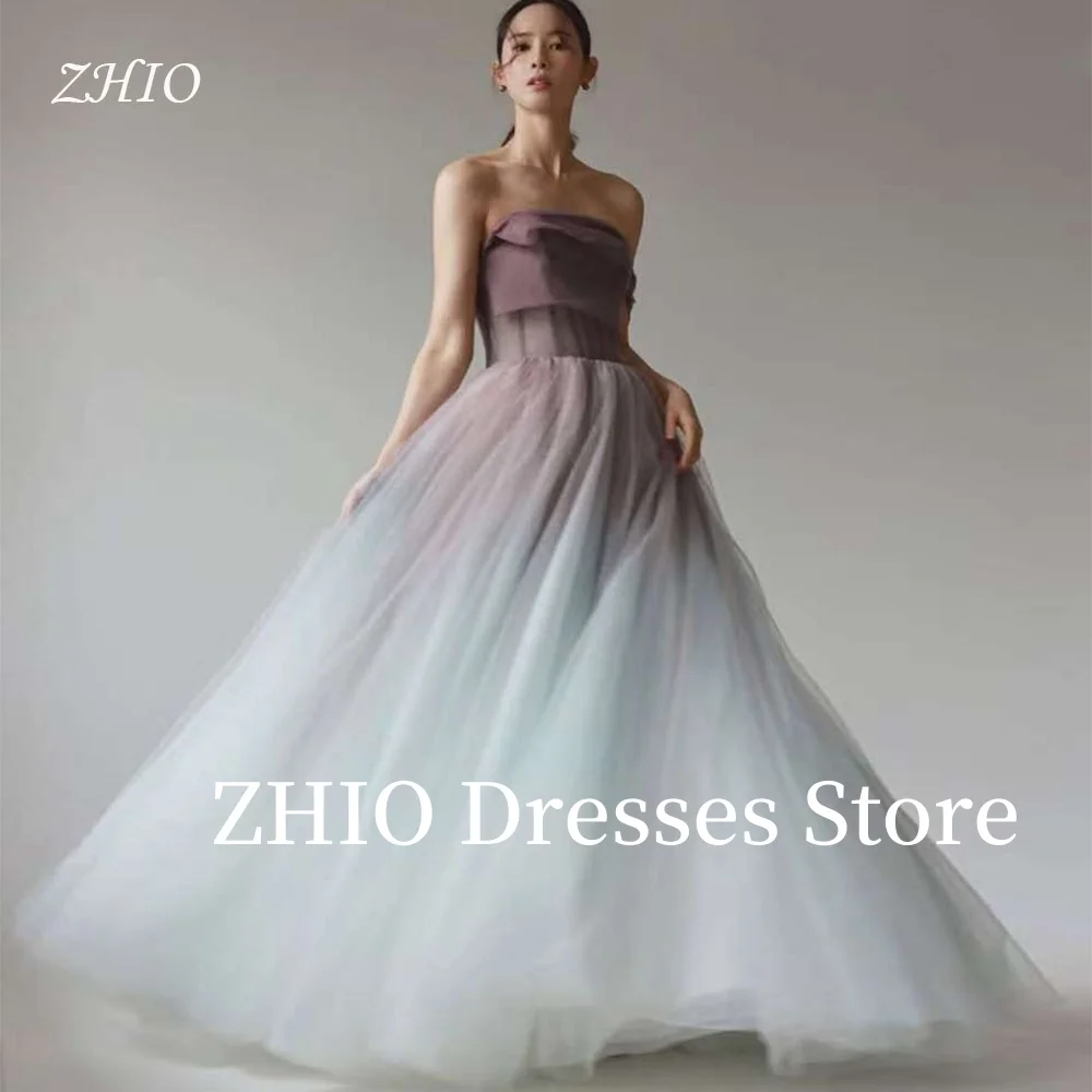ZHIO Elegant Colorful Wedding Dress One Shoulder A-Line Pleat Floor Length Bridal Gown Korea Photo Shoot Customized
ZHIO Elegant Colorful Wedding Dress One Shoulder A-Line Pleat Floor Length Bridal Gown Korea Photo Shoot Customized