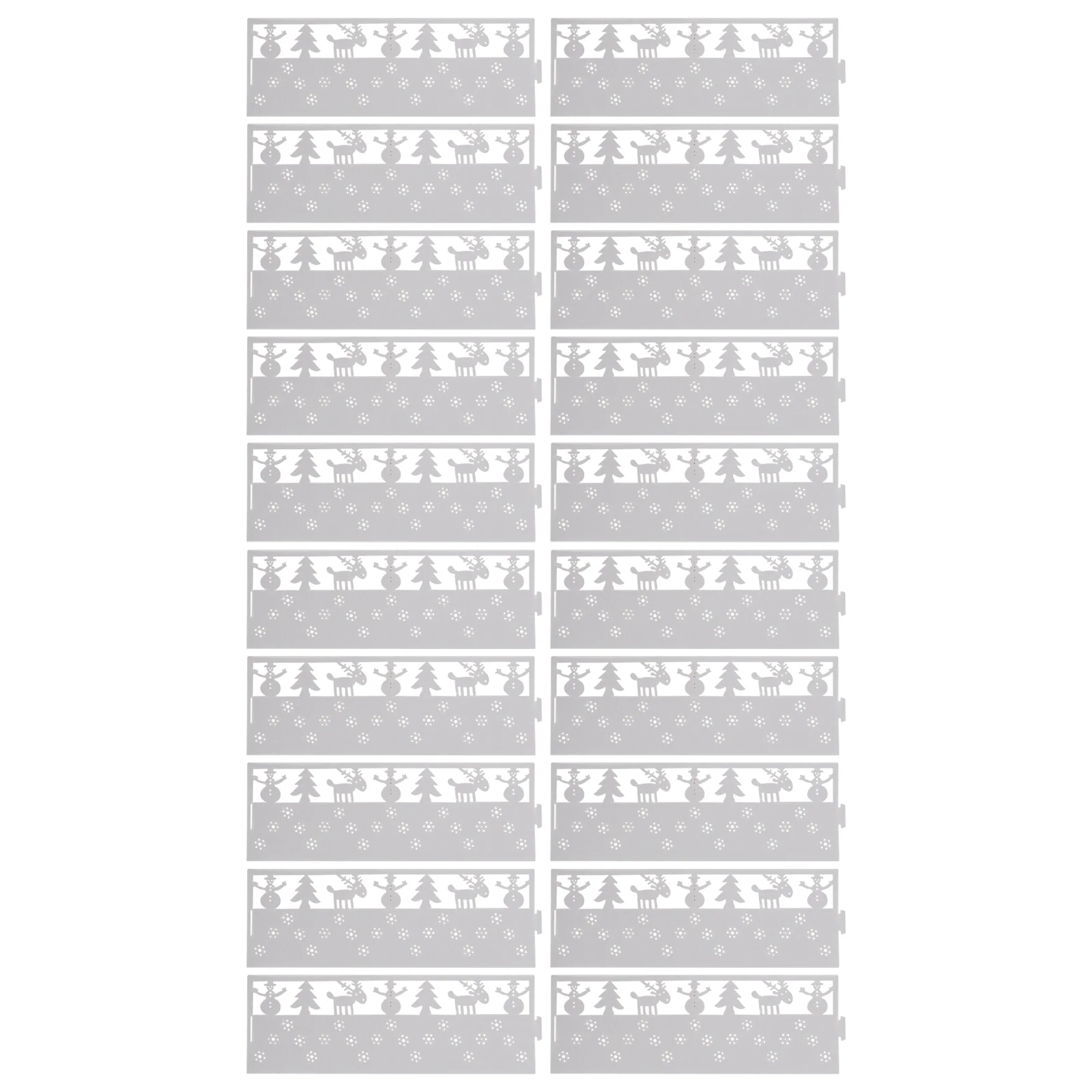 50 Pcs Decorate Snowflake Paper Lampshade Christmas Decoration Hollow Dinner Table
50 Pcs Decorate Snowflake Paper Lampshade Christmas Decoration Hollow Dinner Table