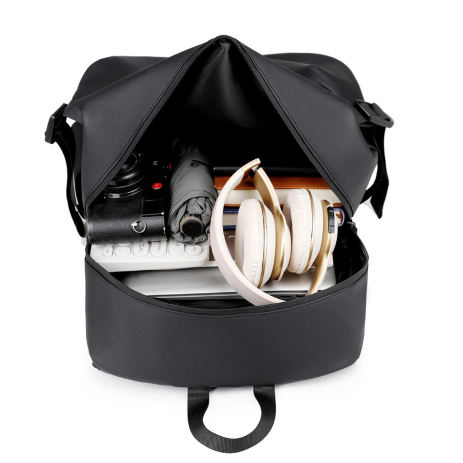 Motorcycle Backpack with Helmet Holder Reflective Motorcycle Riding Pack Storage Bag Double-Shoulder Multi-Functional