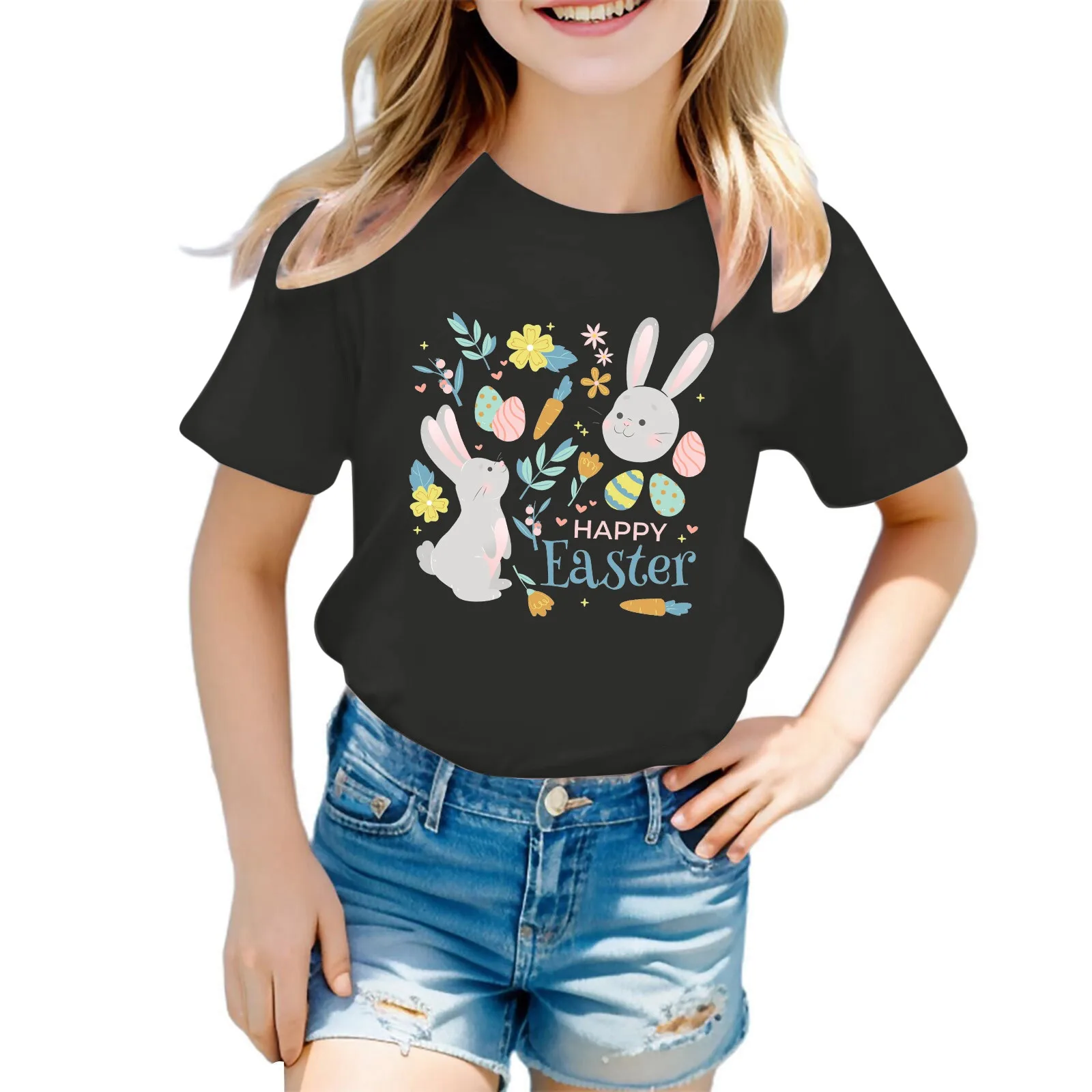 4t Girl Short Sleeve Shirts Easter Bunny Shirt Toddler Boys Girls Happy Easter T Shirt Kids Cute Bunny Rabbit Graphic Thick Girl
4t Girl Short Sleeve Shirts Easter Bunny Shirt Toddler Boys Girls Happy Easter T Shirt Kids Cute Bunny Rabbit Graphic Thick Girl