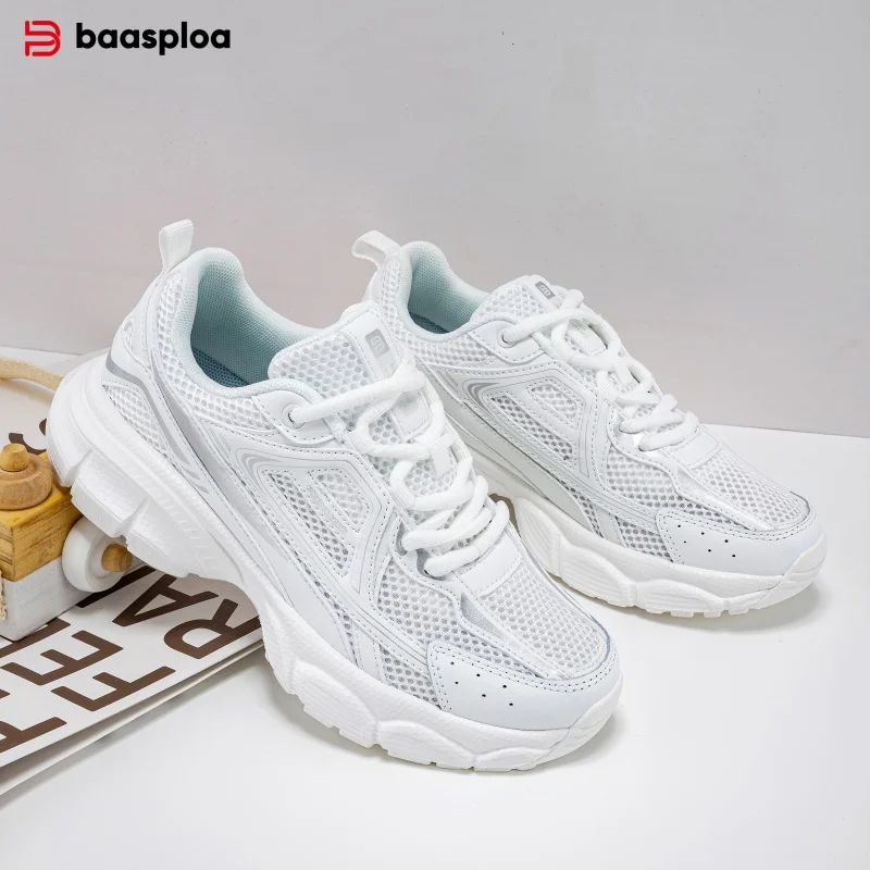 Baasploa Women Mesh Sneakers Lightweight Training Shoes Comfortable Walking Trainers Fashion Athletic Footwear 35-42
Baasploa Women Mesh Sneakers Lightweight Training Shoes Comfortable Walking Trainers Fashion Athletic Footwear 35-42