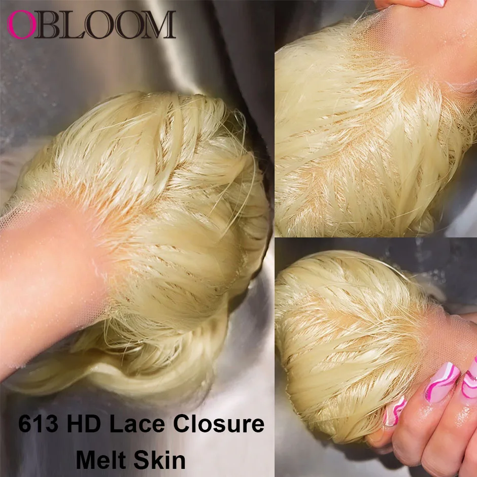 Honey Blonde 613 5x5 HD Lace Closure Only Pre plucked Transparent 13x6 HD Lace Frontal 100% Human Virgin Hair Straight Hair
Honey Blonde 613 5x5 HD Lace Closure Only Pre plucked Transparent 13x6 HD Lace Frontal 100% Human Virgin Hair Straight Hair