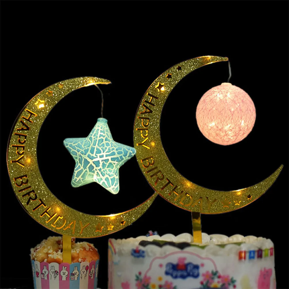 1Pc Fashion Shape Cake Toppers Birthday DIY Cake Decoration Baking Luminous Cake Picks Cupcake Ornaments Dessert Insert Party Fa 
1Pc Fashion Shape Cake Toppers Birthday DIY Cake Decoration Baking Luminous Cake Picks Cupcake Ornaments Dessert Insert Party Fa