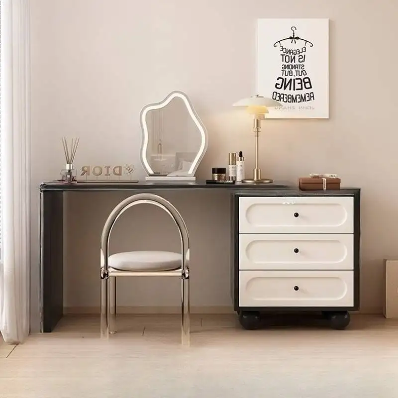Black Hidden Makeup Vanity Desk Luxury Drawer Grey Mirror Makeup Vanity Desk Vintage Modern Kaptafel Furniture For Bedrooms
Black Hidden Makeup Vanity Desk Luxury Drawer Grey Mirror Makeup Vanity Desk Vintage Modern Kaptafel Furniture For Bedrooms