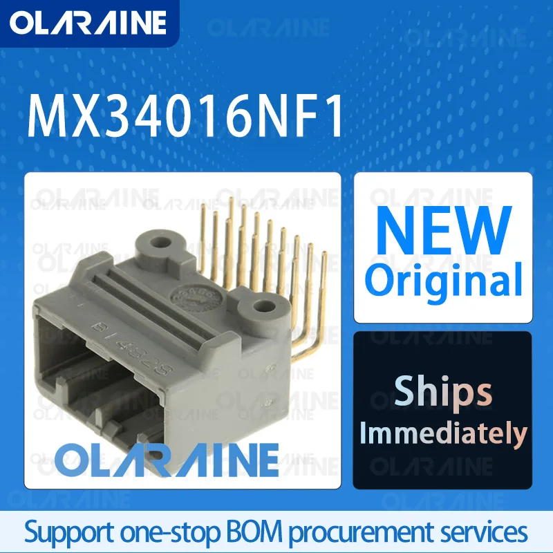 20/50/100Pcs MX34016NF1 100% brand new and original IC chip Automotive connectors 16 Position 3 A
20/50/100Pcs MX34016NF1 100% brand new and original IC chip Automotive connectors 16 Position 3 A