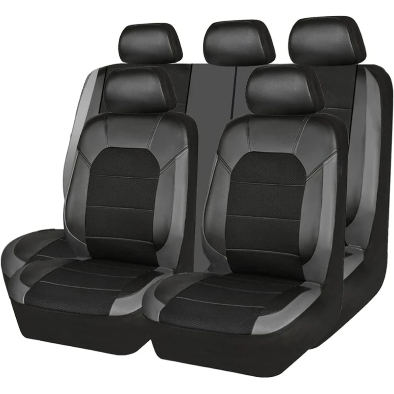 9pcs Set PU Leather Car Seat Cover Universal Seat Cushion Front Rear Seat Full Protection Seat Pad for Cars Car Accessories
9pcs Set PU Leather Car Seat Cover Universal Seat Cushion Front Rear Seat Full Protection Seat Pad for Cars Car Accessories