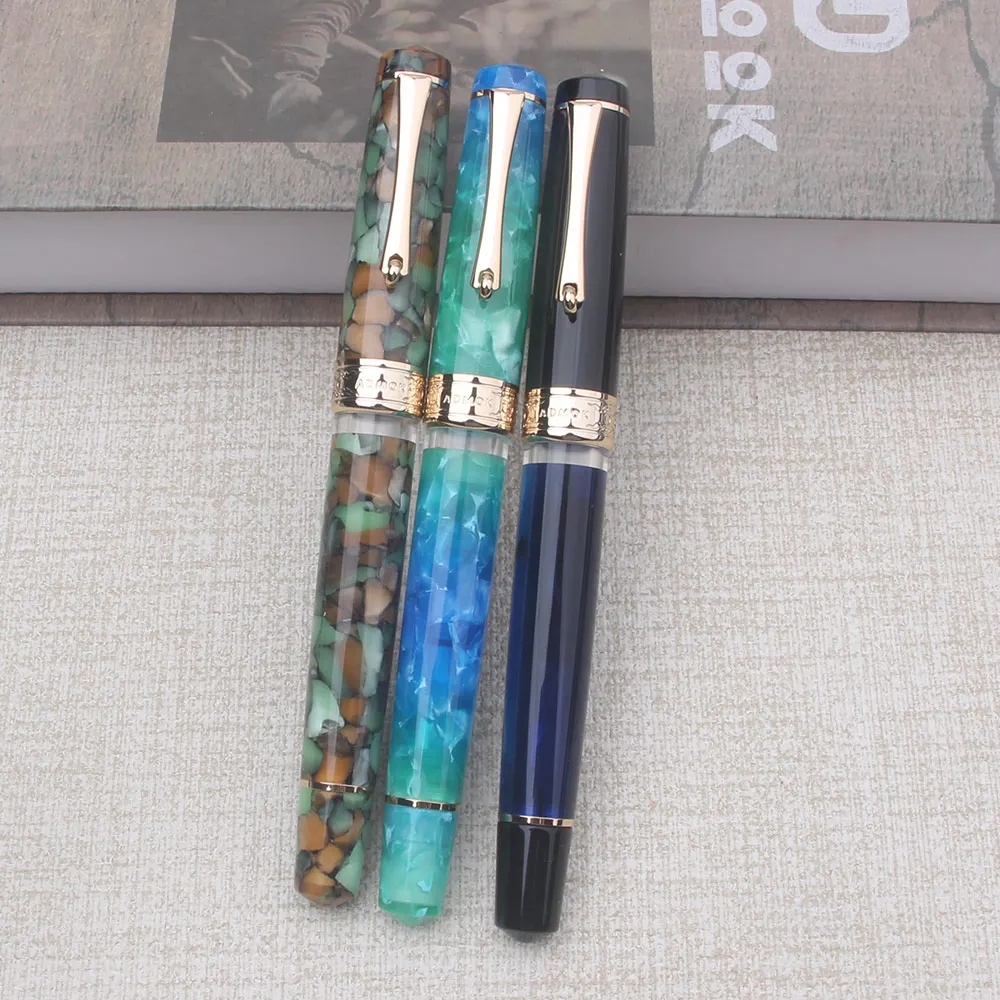 ADMOK 766 P20 Vacuum Filling Piston Fountain Pen No.6 Schmidt BOCK Nib Vintage Classic writing ink pen Business Collector Gift
ADMOK 766 P20 Vacuum Filling Piston Fountain Pen No.6 Schmidt BOCK Nib Vintage Classic writing ink pen Business Collector Gift