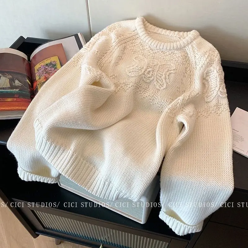 LISM Sweater for Women women's winter clothes y2k hoodies sweatshirt 2025 Winter New Long-sleeved Elegant Round Neck Sweater
LISM Sweater for Women women's winter clothes y2k hoodies sweatshirt 2025 Winter New Long-sleeved Elegant Round Neck Sweater