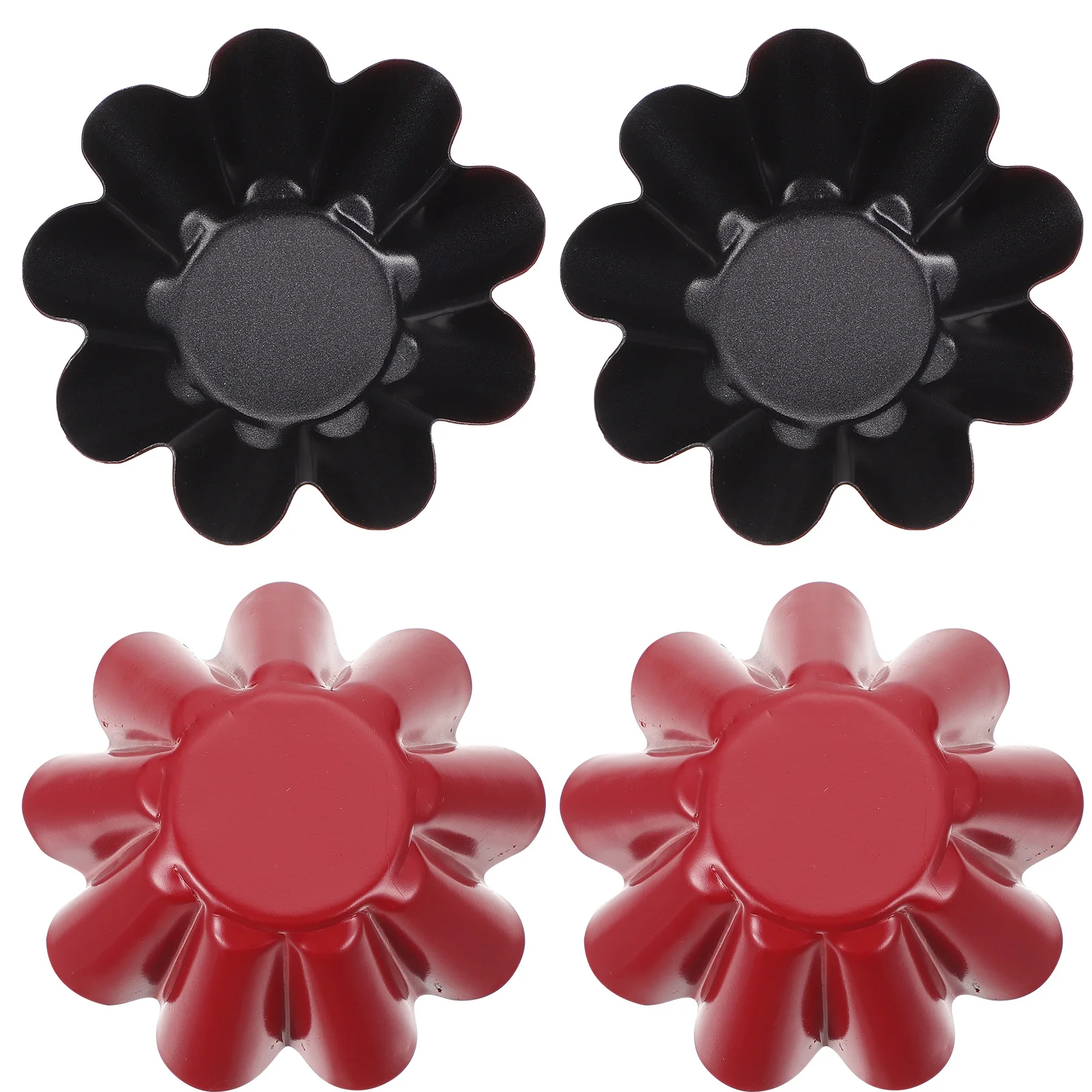 4 Pcs Flower Shaped Pan Carbon Steel Non Baking Mold Baking Supplies Stick Egg Tart Pan Easy Demold Kitchen Supplies
4 Pcs Flower Shaped Pan Carbon Steel Non Baking Mold Baking Supplies Stick Egg Tart Pan Easy Demold Kitchen Supplies