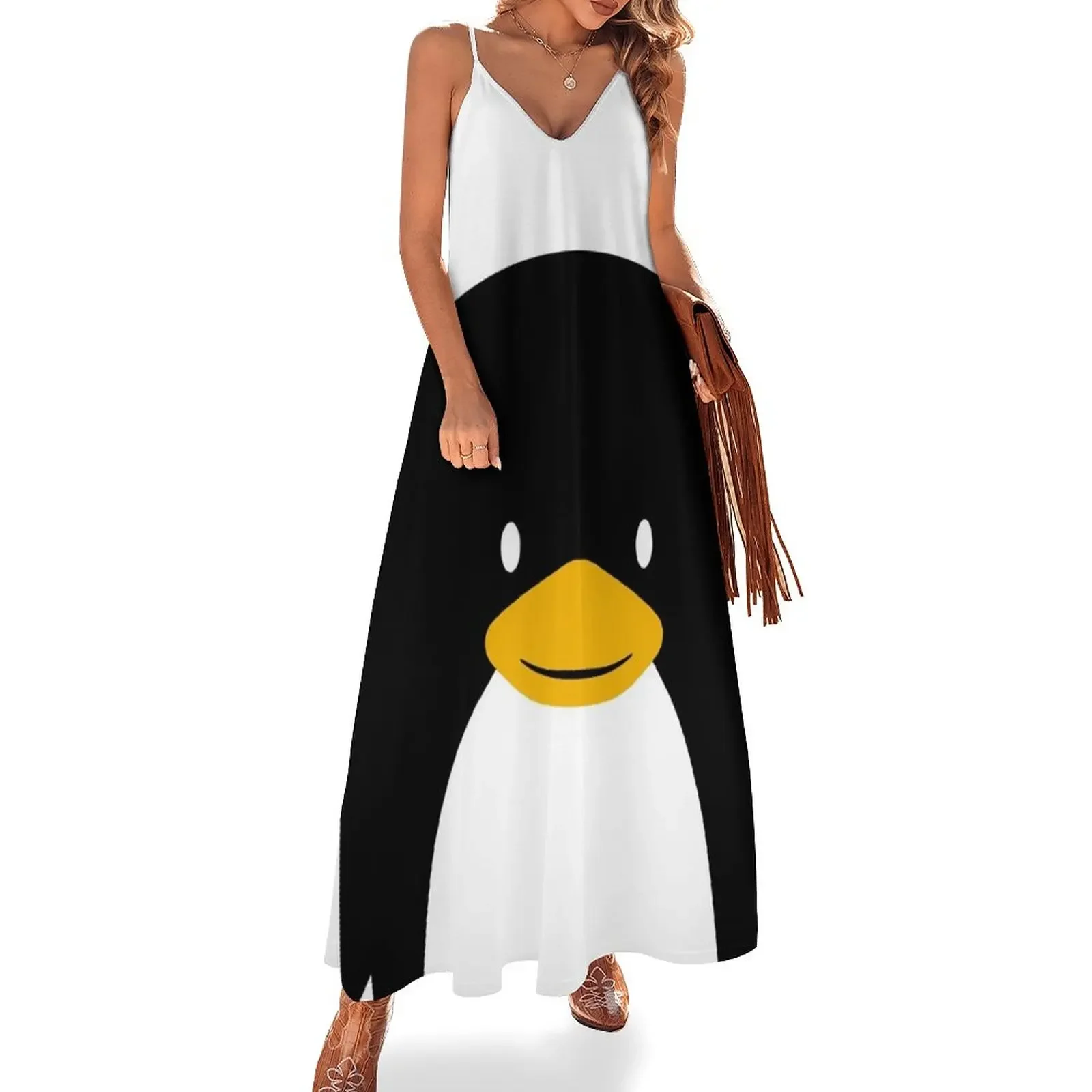 Penguin Sleeveless Dress dress for women summer clothing women summer 2025 evening dress chic and elegant evening
Penguin Sleeveless Dress dress for women summer clothing women summer 2025 evening dress chic and elegant evening