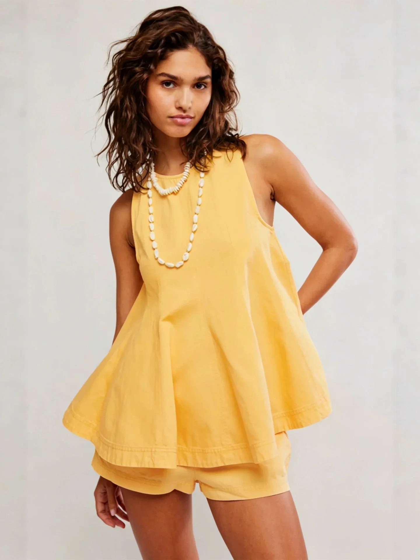 Summer Trendy Women's Casual Loose Sleeveless Cowboy Shorts Set Fashion 2026 Trendy Women's Clothing
Summer Trendy Women's Casual Loose Sleeveless Cowboy Shorts Set Fashion 2026 Trendy Women's Clothing
