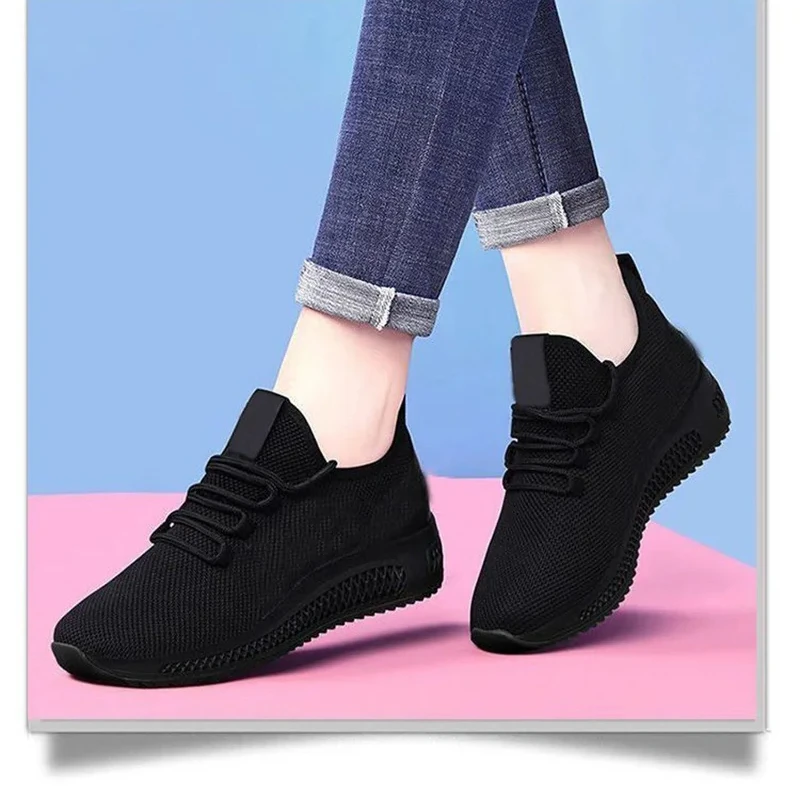 Spring and Autumn Fashionable Solid Color Breathable Round Toe Sneakers Casual and Comfortable Thick-soled Women's Shoes
Spring and Autumn Fashionable Solid Color Breathable Round Toe Sneakers Casual and Comfortable Thick-soled Women's Shoes