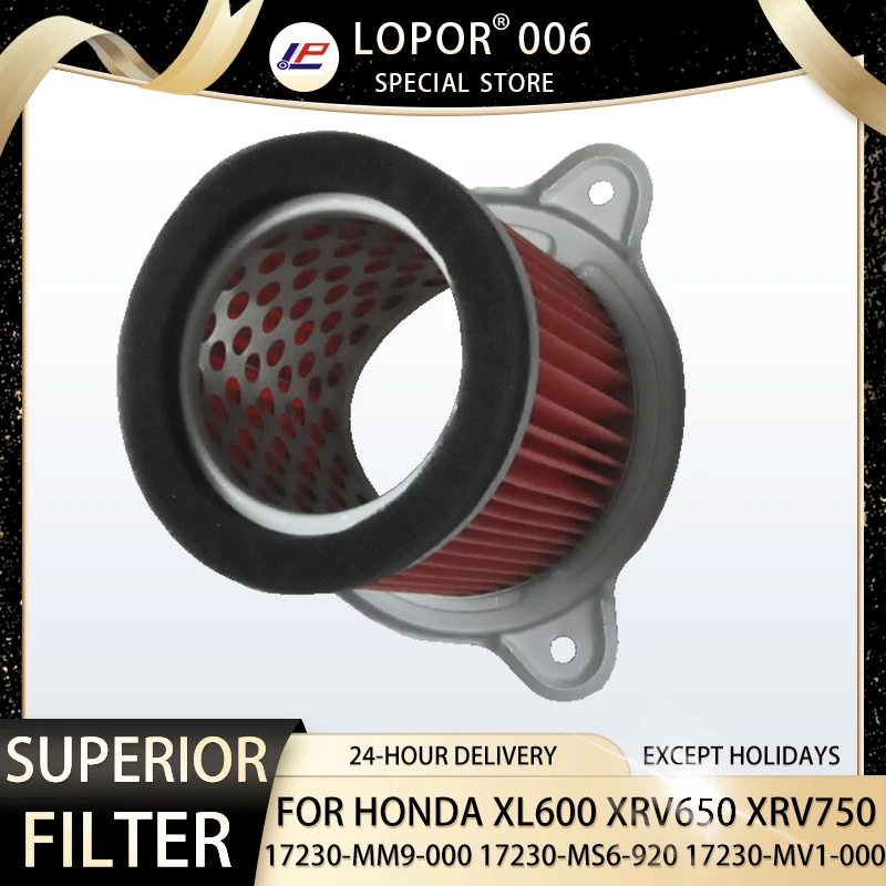 Воздушный фильтр для очистки мотоциклетного оборудования Honda XL600 87-00 XRV650 Africa 88-90 XRV750 Africa 90-92 HFA1705
Воздушный фильтр для очистки мотоциклетного оборудования Honda XL600 87-00 XRV650 Africa 88-90 XRV750 Africa 90-92 HFA1705