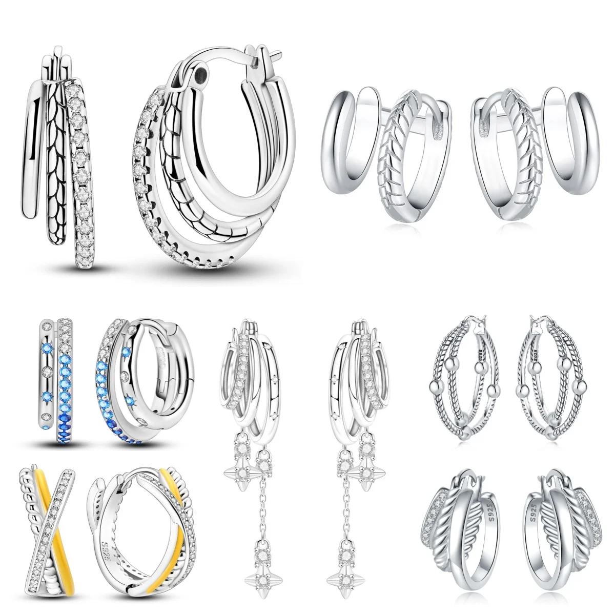 CYMYSS 2025 NEW 925 Sterling Silver Crystal Snake Bone Eardrop Boutique Birthday Party Gift Trend Zircon Jewelry Women Earrings
CYMYSS 2025 NEW 925 Sterling Silver Crystal Snake Bone Eardrop Boutique Birthday Party Gift Trend Zircon Jewelry Women Earrings