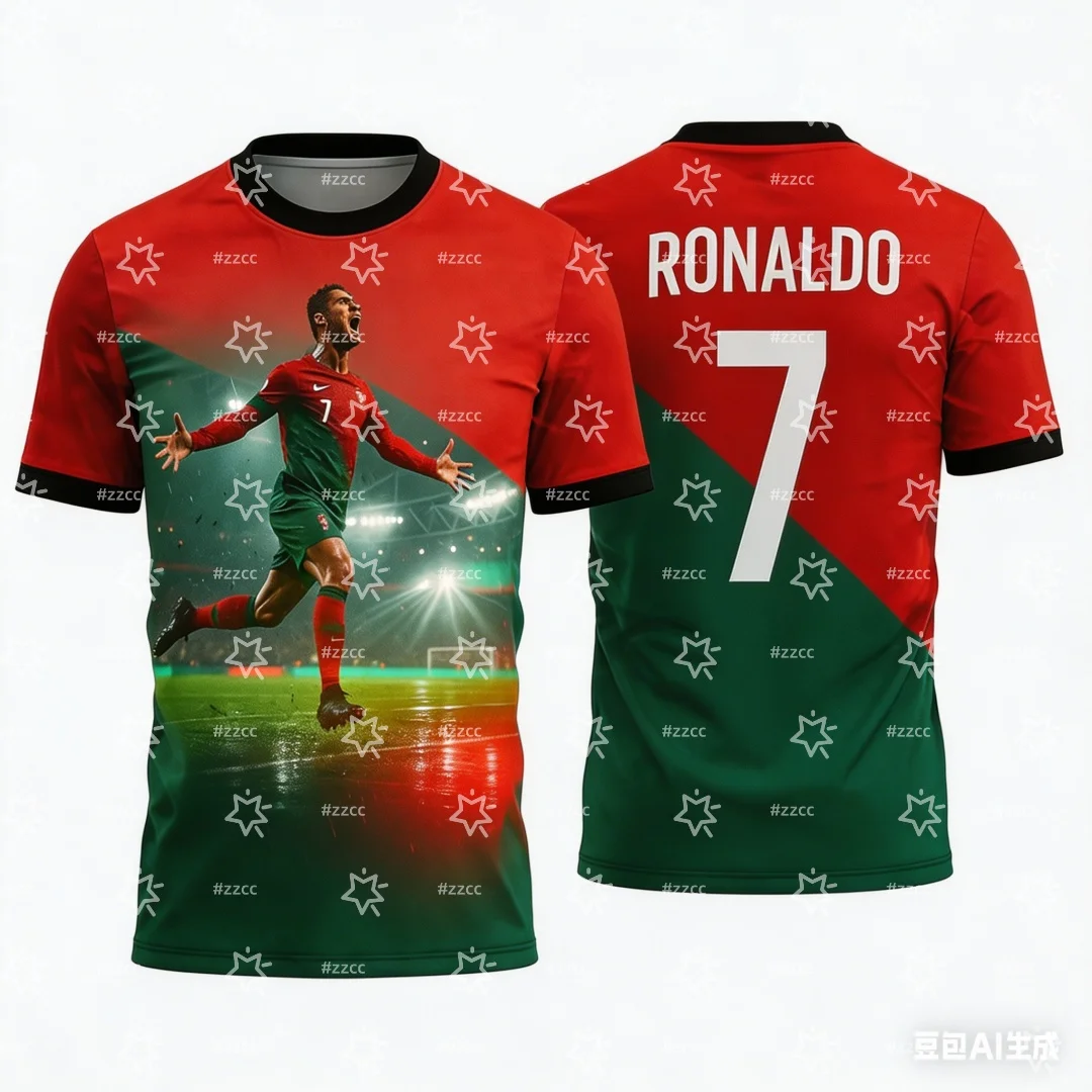 2026 Cristiano Ronaldo No. 7 Football Jersey Football fan gifts Summer Sports Men's T-Shirt Children's Clothing Tee Y2k Woman
2026 Cristiano Ronaldo No. 7 Football Jersey Football fan gifts Summer Sports Men's T-Shirt Children's Clothing Tee Y2k Woman
