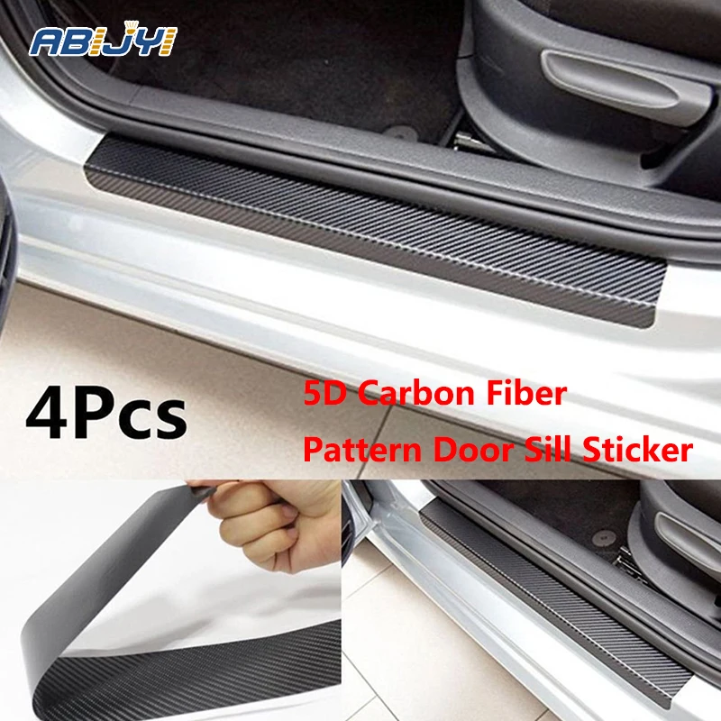 4PCS 5D Carbon Fiber Universal Dustproof Car Door Stickers Accessories Auto Parts Decorate Car Threshold Stickers Car Sticker
4PCS 5D Carbon Fiber Universal Dustproof Car Door Stickers Accessories Auto Parts Decorate Car Threshold Stickers Car Sticker
