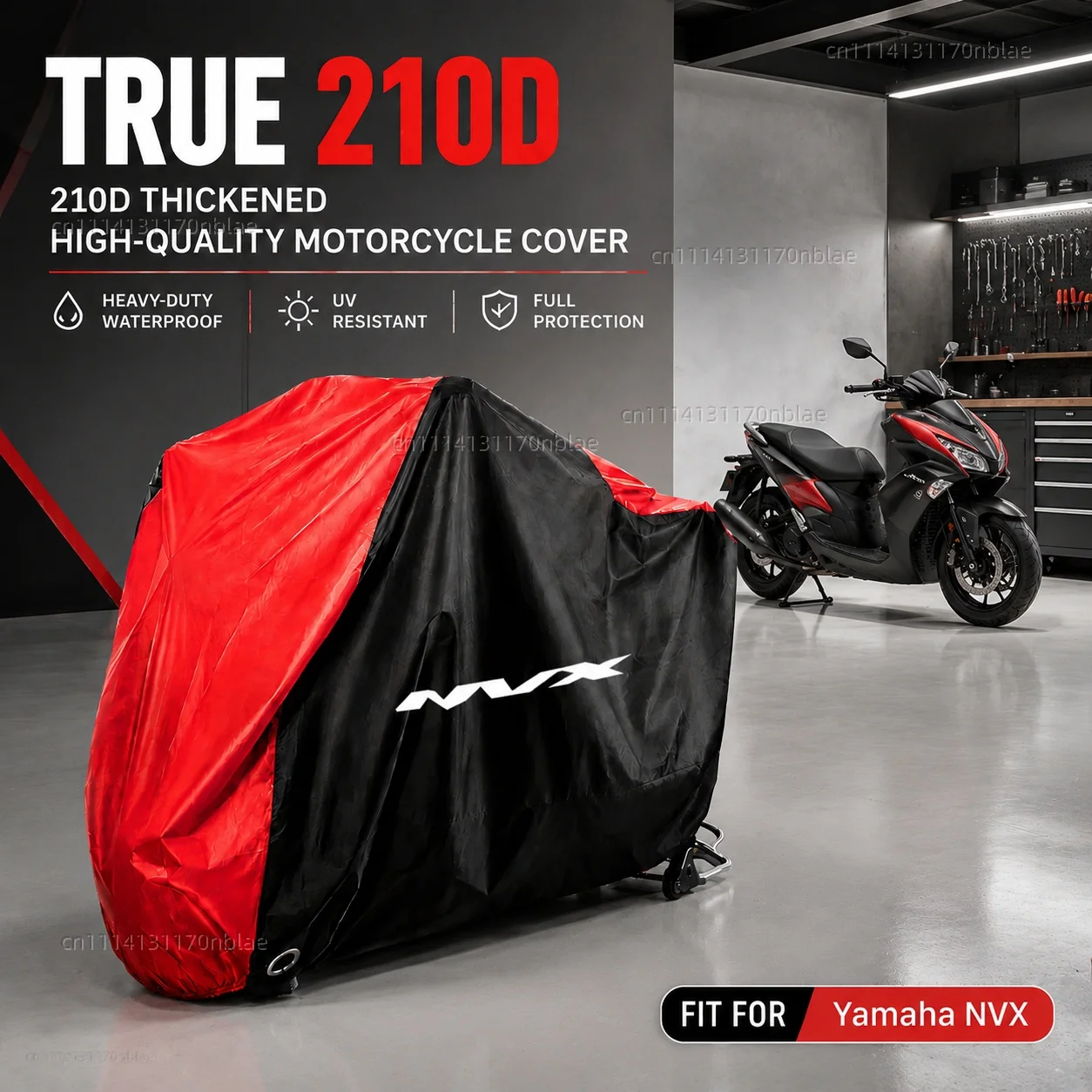 For Yamaha NVX 155 NVX155 Aerox 155 Aerox155 210D Motorcycle Cover Waterproof Season Dustproof UV Protection Moto Rain Cover
For Yamaha NVX 155 NVX155 Aerox 155 Aerox155 210D Motorcycle Cover Waterproof Season Dustproof UV Protection Moto Rain Cover