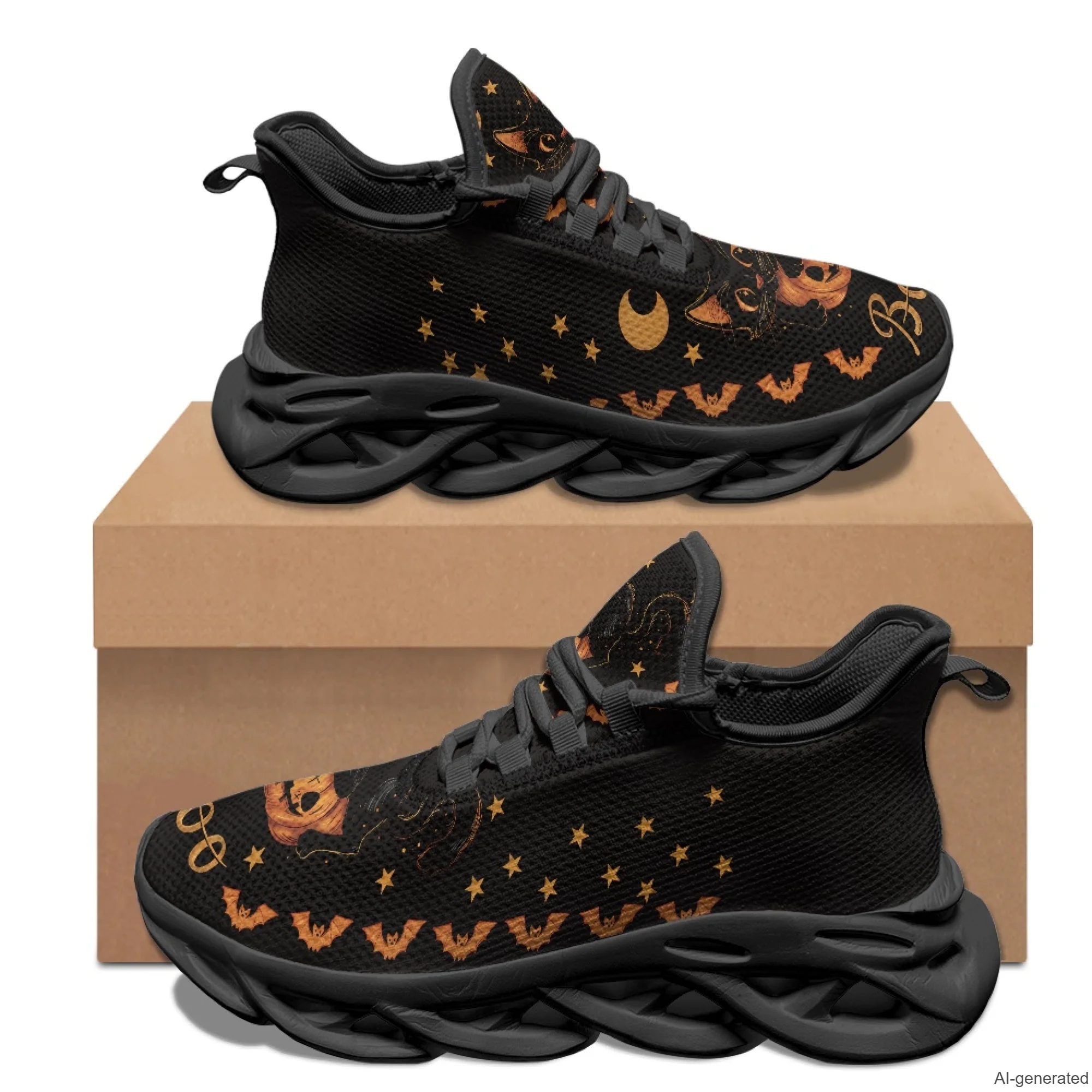 XIXIRIMIDO Max Soul Shoes Halloween Black Cat Print Running Shoes for Men Casual Fashion Women Snakers Walking Shoes 35-48
XIXIRIMIDO Max Soul Shoes Halloween Black Cat Print Running Shoes for Men Casual Fashion Women Snakers Walking Shoes 35-48