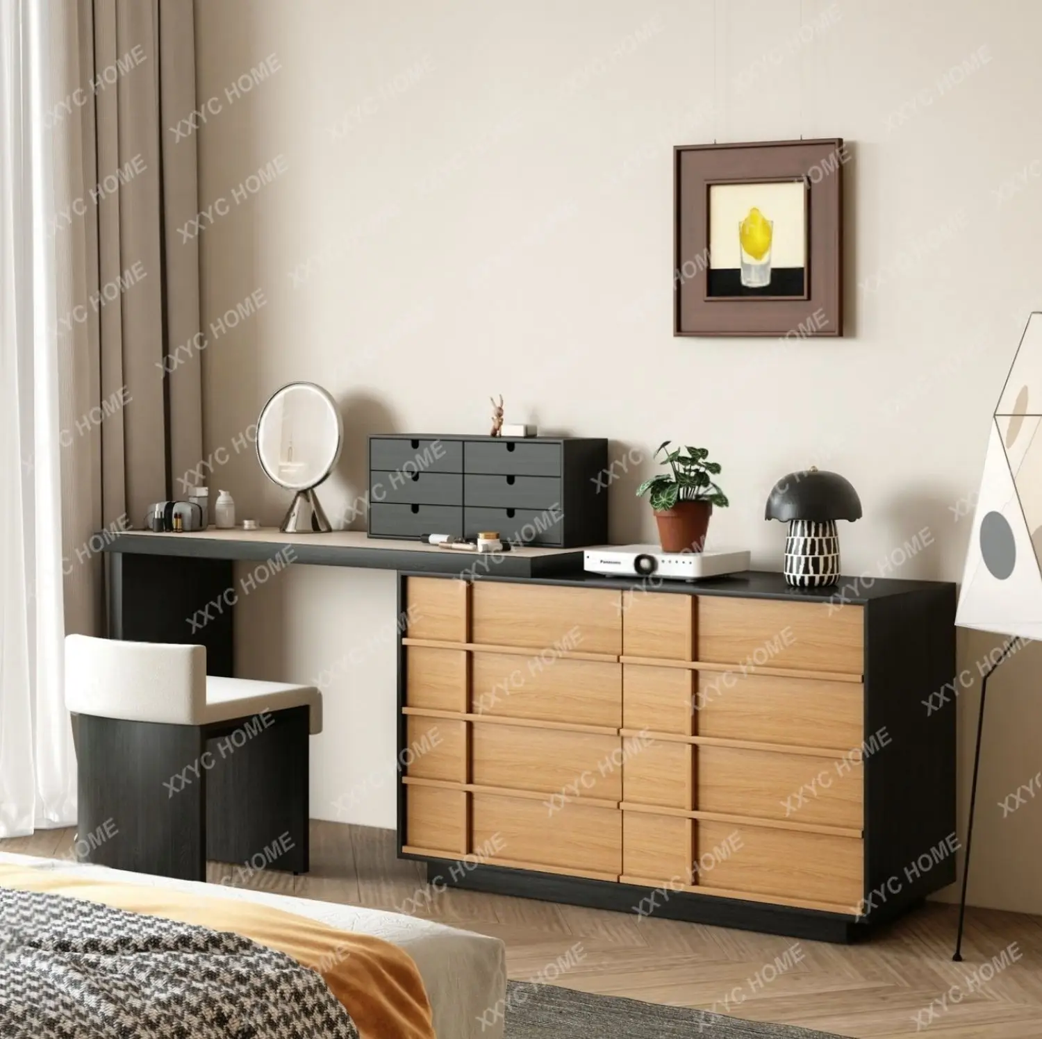 M paint dresser chest integrated bedroom modern simplicity
M paint dresser chest integrated bedroom modern simplicity