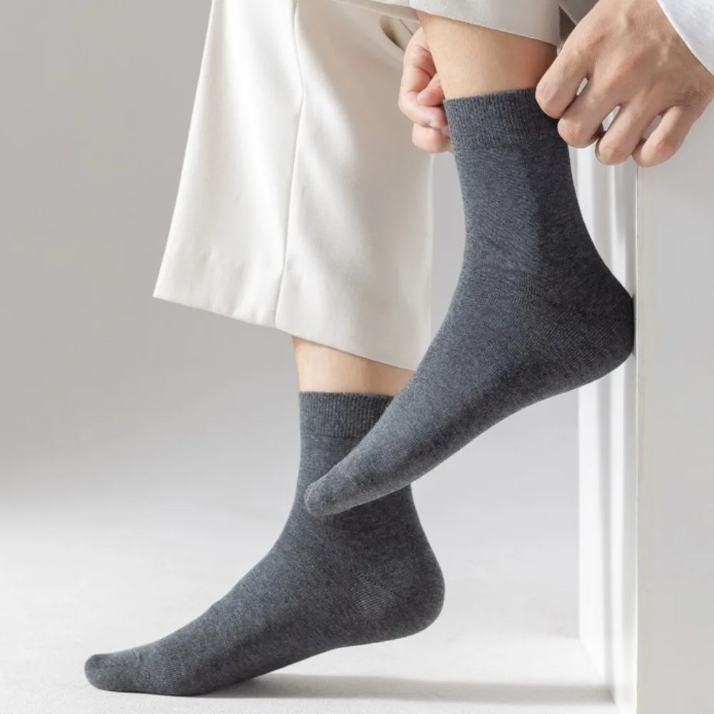 5Pairs Sweat Absorbent Breathable Short Tube Socks Men Solid Color Simple Cotton Ankle Socks Sports Hosiery Mid-Calf Socks Daily
5Pairs Sweat Absorbent Breathable Short Tube Socks Men Solid Color Simple Cotton Ankle Socks Sports Hosiery Mid-Calf Socks Daily