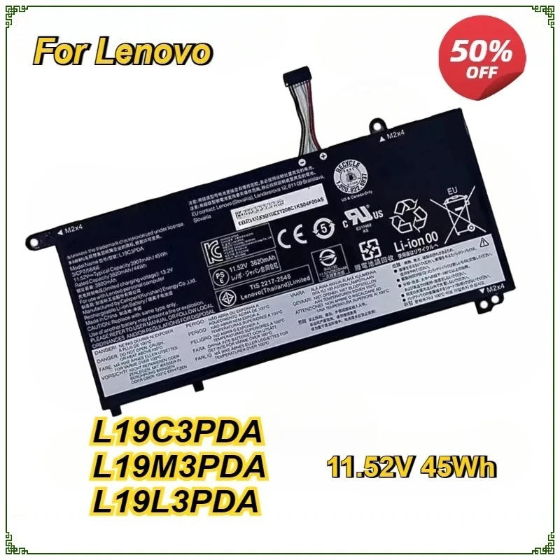 Новый аккумулятор L19C3PDA для ноутбука Lenovo ThinkBook 14 15 Gen 2 G2 ARE L19L3PDA L19D3PDA SB10Z21196 14 G2 ITL 11,52 В 45 Втч
Новый аккумулятор L19C3PDA для ноутбука Lenovo ThinkBook 14 15 Gen 2 G2 ARE L19L3PDA L19D3PDA SB10Z21196 14 G2 ITL 11,52 В 45 Втч