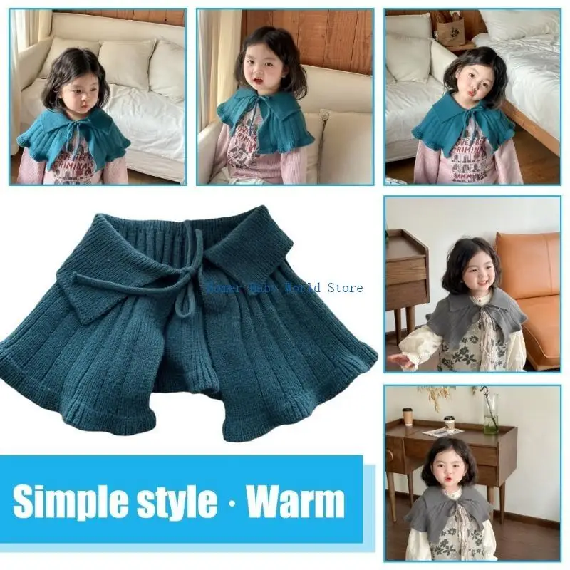 B2QD Cosy Baby Shawl Detachable Faux Collar for Girls Soft Warm Decorative Shawl
B2QD Cosy Baby Shawl Detachable Faux Collar for Girls Soft Warm Decorative Shawl