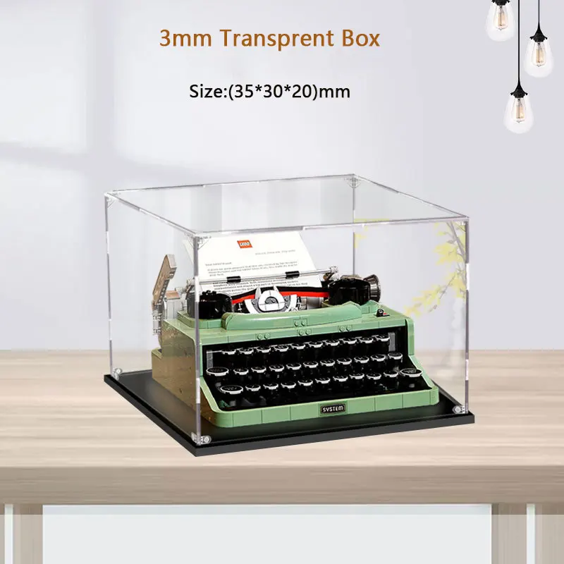 Acrylic Display Box For 21327 Vintage Typewriter Clear Display Box Showcase Kid‘s Xmas Gift Not Include The Model
Acrylic Display Box For 21327 Vintage Typewriter Clear Display Box Showcase Kid‘s Xmas Gift Not Include The Model