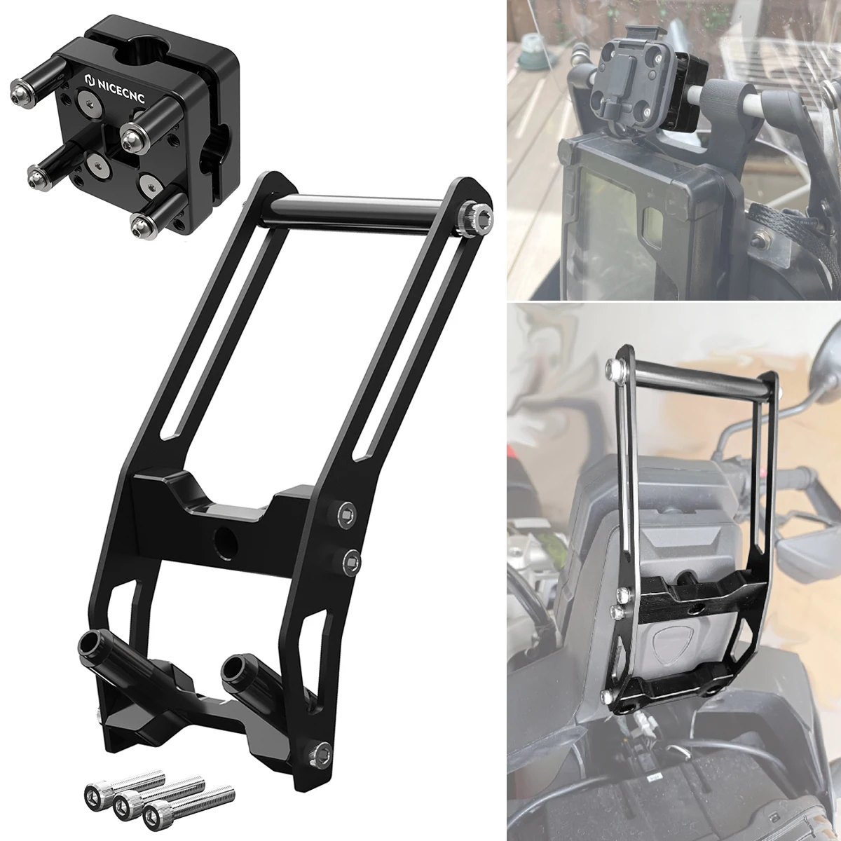 For 2022 2023 2024 2025 Ducati Desert X DesertX GPS Navigation Support Bracket Adjustable Motorcycle Phone Holder AMPS Mount
For 2022 2023 2024 2025 Ducati Desert X DesertX GPS Navigation Support Bracket Adjustable Motorcycle Phone Holder AMPS Mount