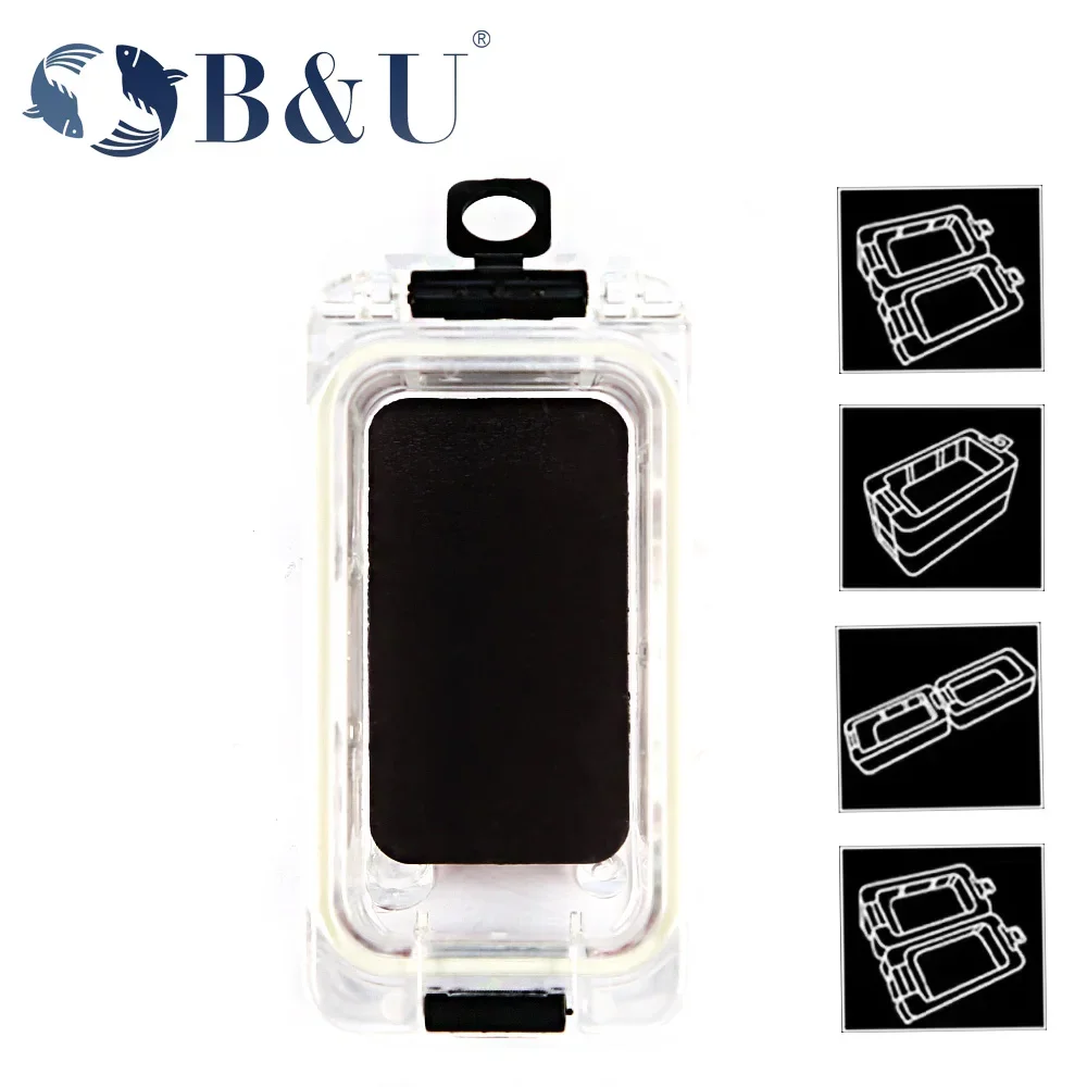 B&U Tool Storage Box Fishing Accessories, Luminous, Waterproof, Tackle Box, Fish Hook Boxes for Carp, Goods
B&U Tool Storage Box Fishing Accessories, Luminous, Waterproof, Tackle Box, Fish Hook Boxes for Carp, Goods