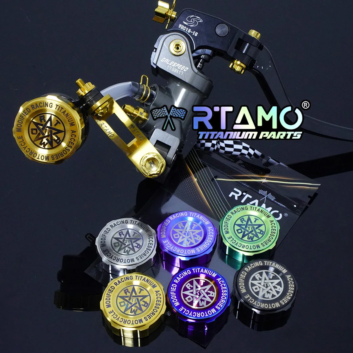 RTAMO 1 шт. титановая масляная крышка чашки (маленькая) для Frando/Adelin galbried Brembo
RTAMO 1 шт. титановая масляная крышка чашки (маленькая) для Frando/Adelin galbried Brembo