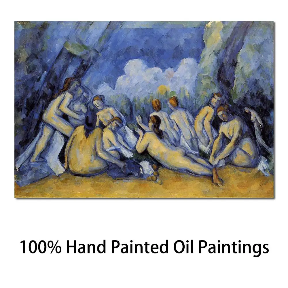 Best Art Reproduction Large Bathers Paul Cezanne Paintings for Sale Hand Painted High Quality
Best Art Reproduction Large Bathers Paul Cezanne Paintings for Sale Hand Painted High Quality